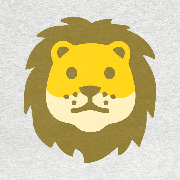 Lionface Emoticon by AnotherOne